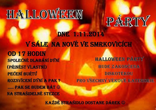 halloween smrkovice