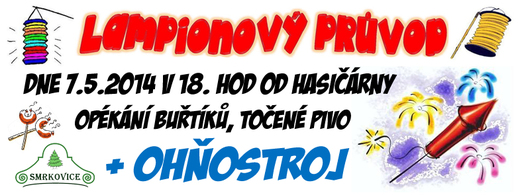 Lampionový průvod 7.5.2014