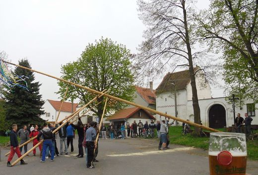 Stavění máje 3.5.2013