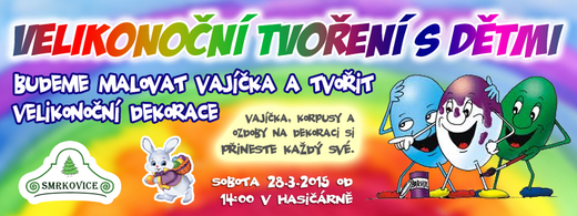 Velikonoční tvoření s dětmi 2015